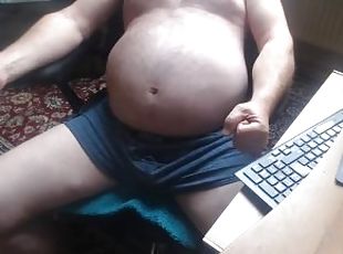 enorme, preñada, amateur, webcam, fetichista, a-solas