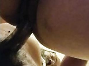 orgasme, chatte-pussy, amateur, ébène, ejaculation-interne, couple, hôtel, tatouage, bite