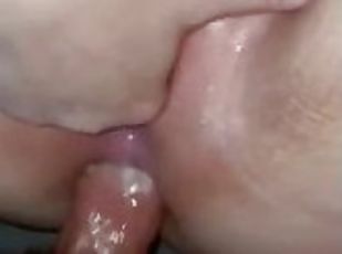 amateur, anal, ados, belle-femme-ronde, blonde, trou-du-cul