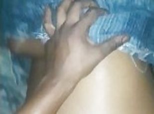 pantat, posisi-seks-doggy-style, amatir, berkulit-hitam, penis-besar, creampie-ejakulasi-di-dalam-vagina-atau-anus-dan-keluarnya-tetesan-sperma, sudut-pandang, penis