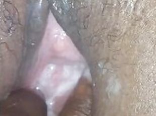 amateur, ébène, ados, ejaculation-interne, solo, réalité