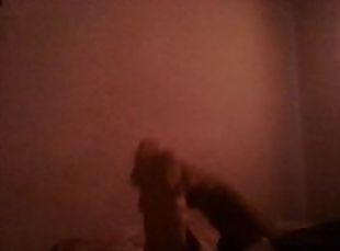 solo masturbation tease in the dark.