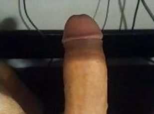 masturbation, amateur, ejaculation-sur-le-corps, énorme-bite, branlette, brésil, point-de-vue, solo, bite