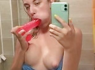 masturbation, orgasme, étudiante, ados, jouet, branlette, mignonne, gode, solo, putain