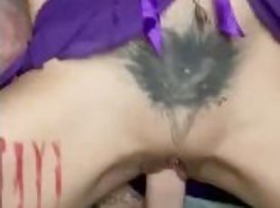 imens-huge, masturbare-masturbation, amatori, milf, calarind, dildo, solo, tatuaj