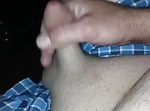 Stroking my cock