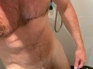 baignade, amateur, énorme-bite, gay, européenne, euro, fétiche, douche, solo, humide