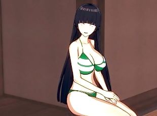 dilettant, babe, hentai, 3d, böse, allein, bikini