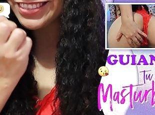 masturbação, amador, latina, gozando, pequeno, domínio-feminino