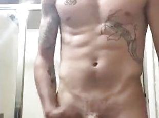 Pre Shower Masturbation