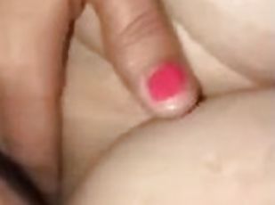 clitóris, gordo, masturbação, orgasmo, cona-pussy, esguincho, amador, mulher-madura, bbw, pov