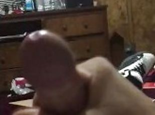 masturbation, amateur, ejaculation-sur-le-corps, énorme-bite, ados, maison, casting, solo, brunette, bite