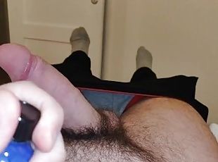 poilue, amateur, ejaculation-sur-le-corps, énorme-bite, gay, branlette, ejaculation, européenne, euro, sperme