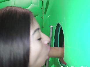 Glory Hole Blowjobs And Brunettes