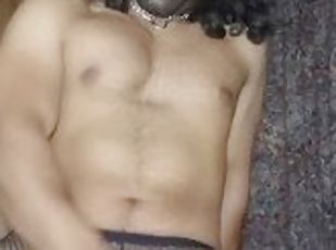 masturbation, amateur, ejaculation-sur-le-corps, gay, indien, résille, bout-a-bout, fétiche, solo