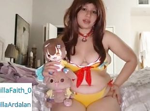 cul, gros-nichons, masturbation, vieux, belle-femme-ronde, anime, hentai, mignonne, plus-agée, bikini