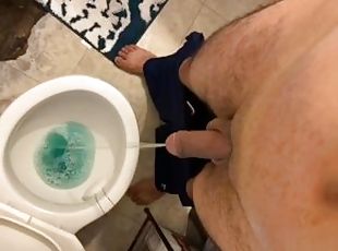 pisser, public, amateur, énorme-bite, fétiche, solo, réalité, bite