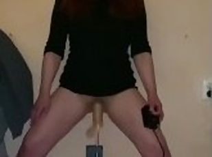 masturbation, orgasm, rysk, amatör, knullande, maskiner, ensam, rökning