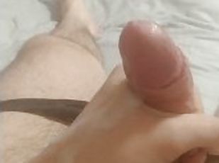 masturbation, amateur, ejaculation-sur-le-corps, branlette, solo, blanc