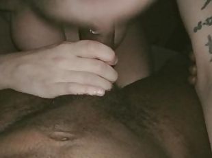 enceintes, fellation, énorme-bite, interracial, milf, fellation-profonde, ejaculation-interne, point-de-vue, ejaculation, humide