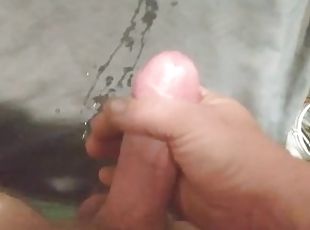 masturbation, amatör, cumshot, gigantisk-kuk, pov, sprut, ensam, kuk