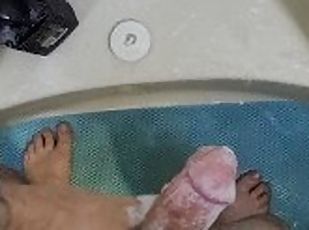 bañando, amateur, cachonda, ducha, a-solas