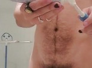 poilue, masturbation, solo