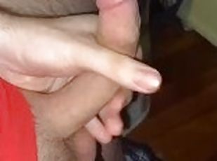 Big White Dick Solo Masturbation