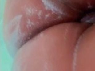 culo, bañando, masturbación, orgasmo, coño-pussy, squirting, amateur, anal, casero, latino