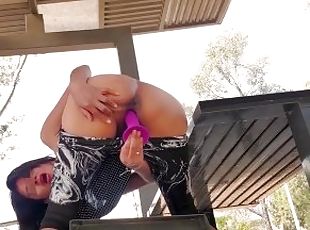 Masturbation in public Bench