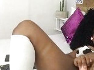 masturbation, mamelons, orgasme, chatte-pussy, ébène, lesbienne, ados, maison, doigtage, parfait