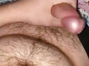 poilue, masturbation, amateur, ejaculation-sur-le-corps, gay, branlette, secousses, solo, réalité, ours