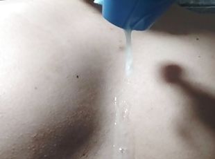 mandi, mastubasi, amatir, cumshot-keluarnya-sperma, penis-besar, remaja, handjob-seks-dengan-tangan-wanita-pada-penis-laki-laki, mandi-shower, seorang-diri, penis