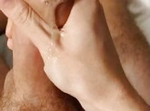 masturbation, amateur, ejaculation-sur-le-corps, énorme-bite, ados, branlette, ejaculation, solo, bite