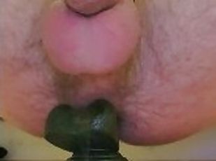 masturbation, amatör, anal, gigantisk-kuk, sprut, dildo, ensam, bedragen, kuk