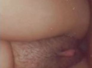 cul, ejaculation-sur-le-corps, interracial, ados, latina, ejaculation-interne, butin, jeune-18, mignonne, fumer