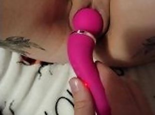 orgasmo, amador, babes, adolescente, brinquedo, casal, tatuagem