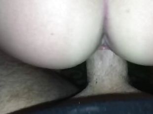 amatir, penis-besar, creampie-ejakulasi-di-dalam-vagina-atau-anus-dan-keluarnya-tetesan-sperma, sudut-pandang, berambut-pirang, cowgirl-posisi-sex-wanita-di-atas-pria, penis