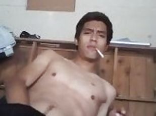 Smoking While Masturbating