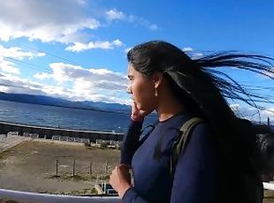 Esta joven mochilera en Bariloche necesita TU ayuda