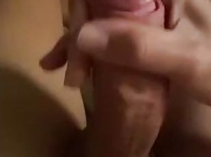 mastubasi, amatir, cumshot-keluarnya-sperma, penis-besar, seorang-diri, penis