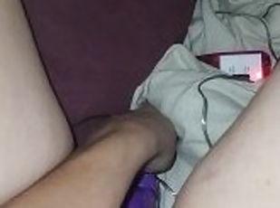 masturbation, orgasme, amateur, jouet, point-de-vue, solo, fumer, tatouage