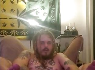 masturbation, gay, esclave, culotte, gode, solo