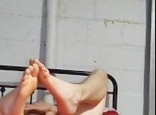 masturbation, gay, pieds, gode, fétiche, solo, minet