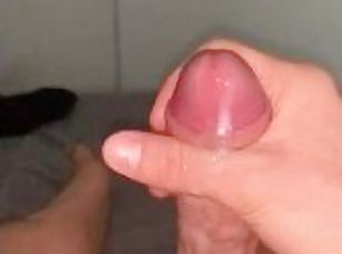 masturbation, amateur, ejaculation-sur-le-corps, énorme-bite, branlette, mignonne, fétiche, solo, lait, réalité