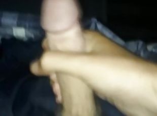 mastubasi, amatir, penis-besar, sentakkan, sudut-pandang, teransang, menunggangi, seorang-diri, penis