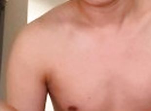 asiático, chorro-de-corrida, gay, paja, corrida-interna, regordeta-chubby, tailandés, musculada, filipino