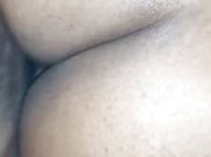 cul, orgasme, amateur, anal, ébène