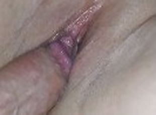 muschi, dilettant, babe, beule-schuss, selbst-gefertigt, creampie, paar, beule, wirklichkeit