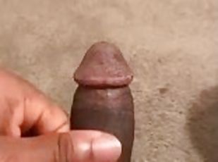 masturbación, amateur, maduro, negra-ebony, polla-enorme, paja, primera-persona, a-solas, polla